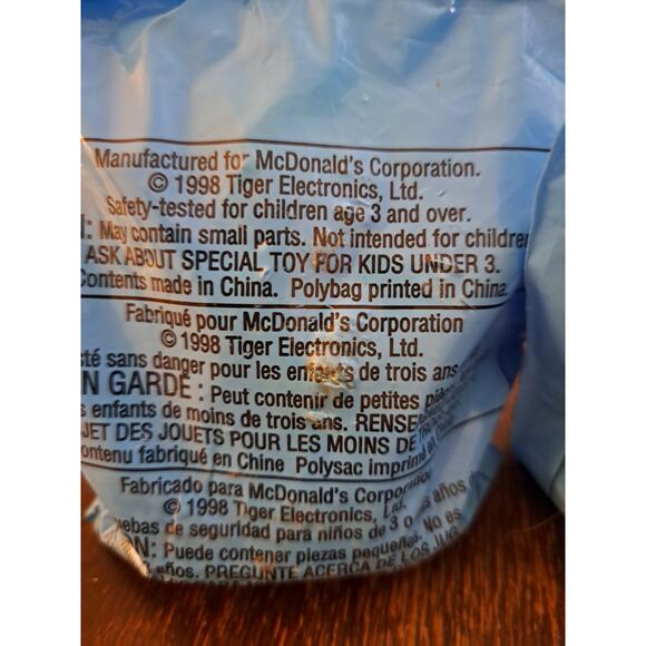 2 Mcdonalds 1998 Number 2 Furby Toys Unopened - Picture 4 of 5